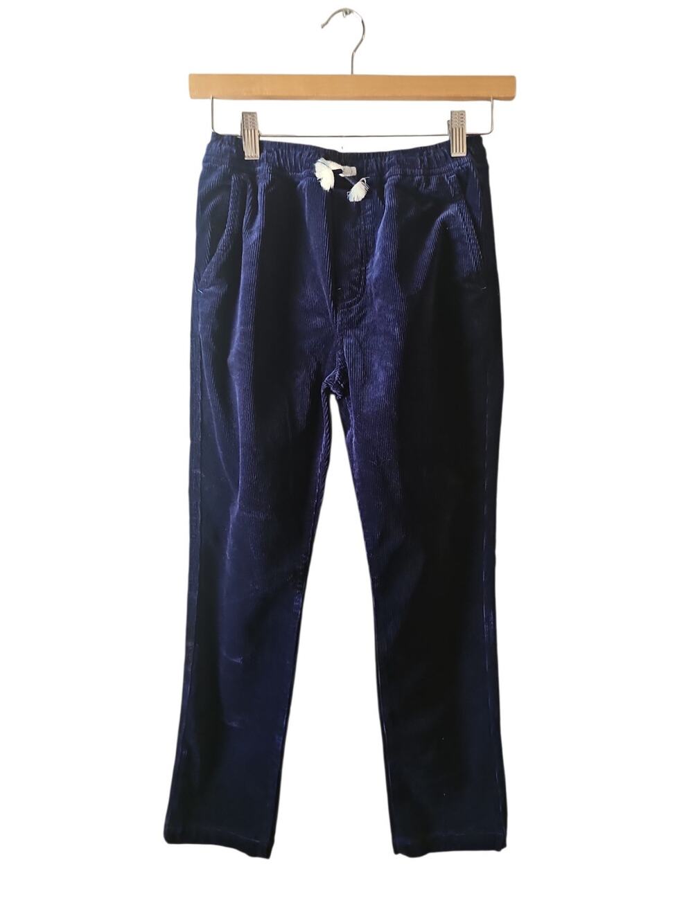 Mini Boden sz 10 pull on navy blue boys corduroy pants new with tags K89